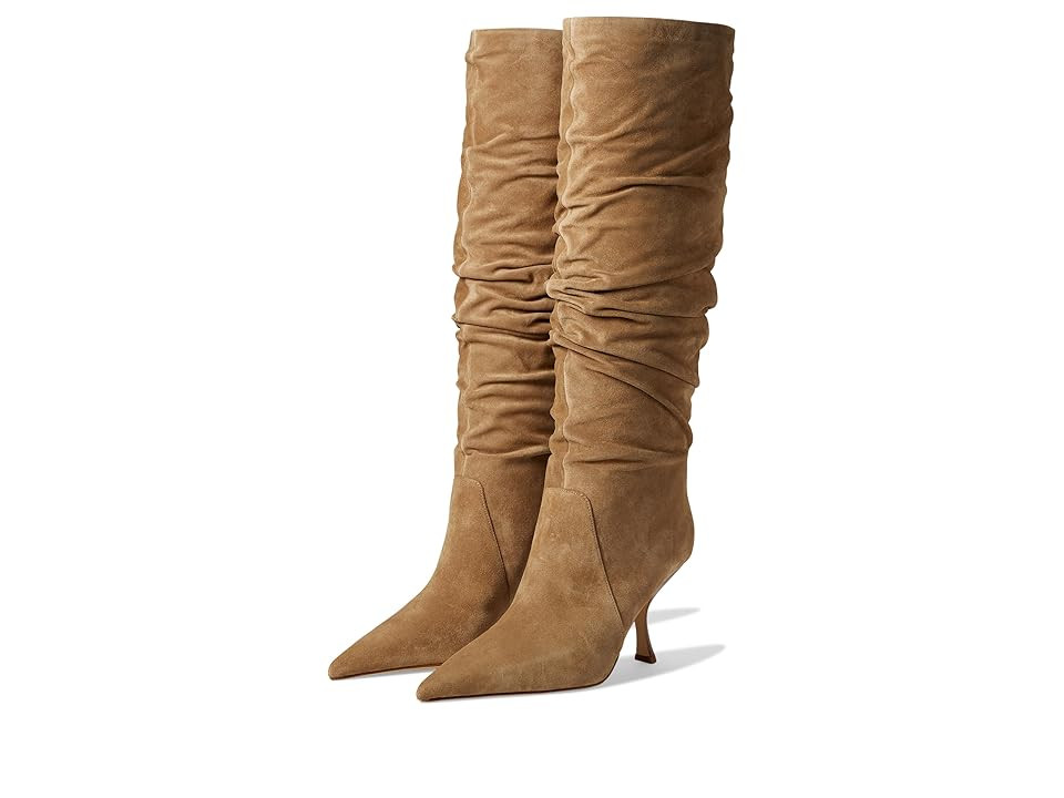 MICHAEL Michael Kors Luna Boots Women's Boots Camel : 8 M, Leather | Zappos
