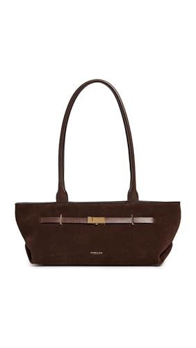 DeMellier Women's New York Shoulder Bag, Mocha, Brown, One Size | Amazon (US)