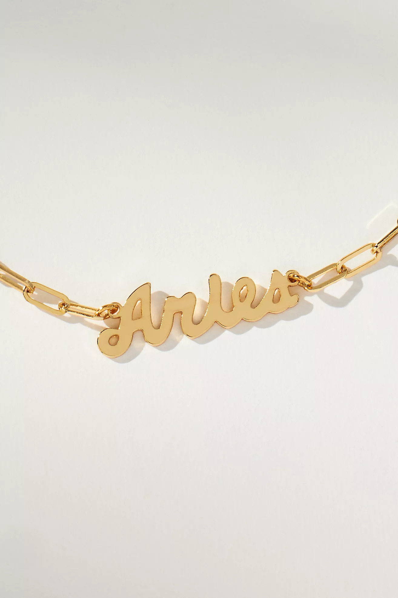 Gold-Plated Zodiac Necklace | Anthropologie (UK)