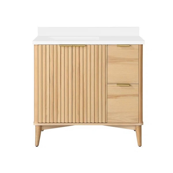 36 in. Single Sink Bathroom Vanity | Wayfair North America