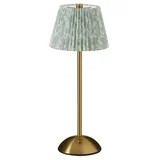 Home Decor Collection Lámpara de Mesa LED Recargable Verde con Flores | Walmart (US)