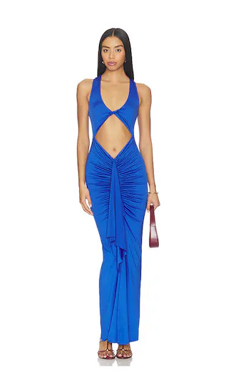 Amai Maxi Dress In Cobalt | Revolve Clothing (Global)