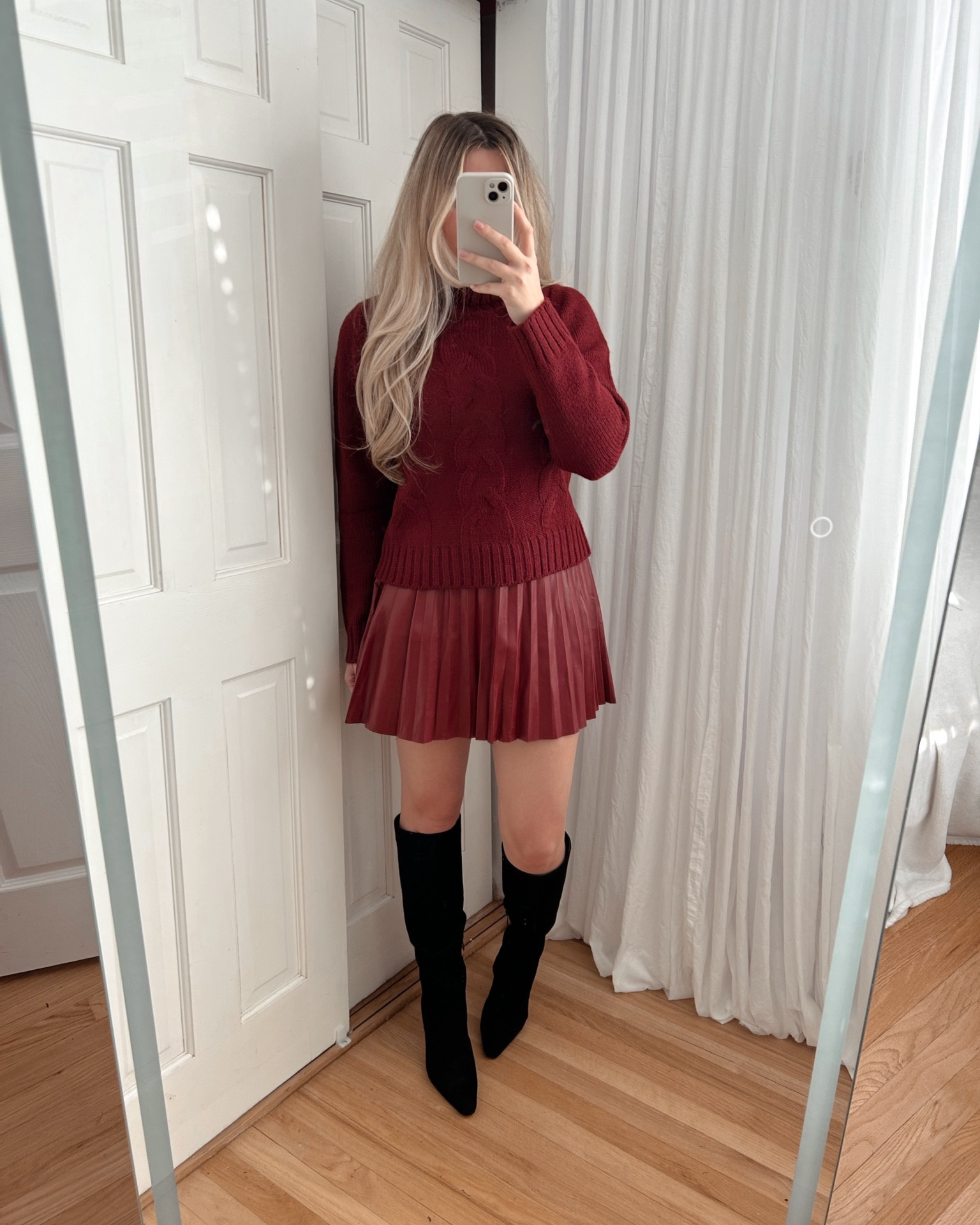 Size small in both sweater & skirt 🎁 Christmas outfits, holiday outfits, holiday decor, boots

#LTKsalealert #LTKparties #LTKfindsunder50