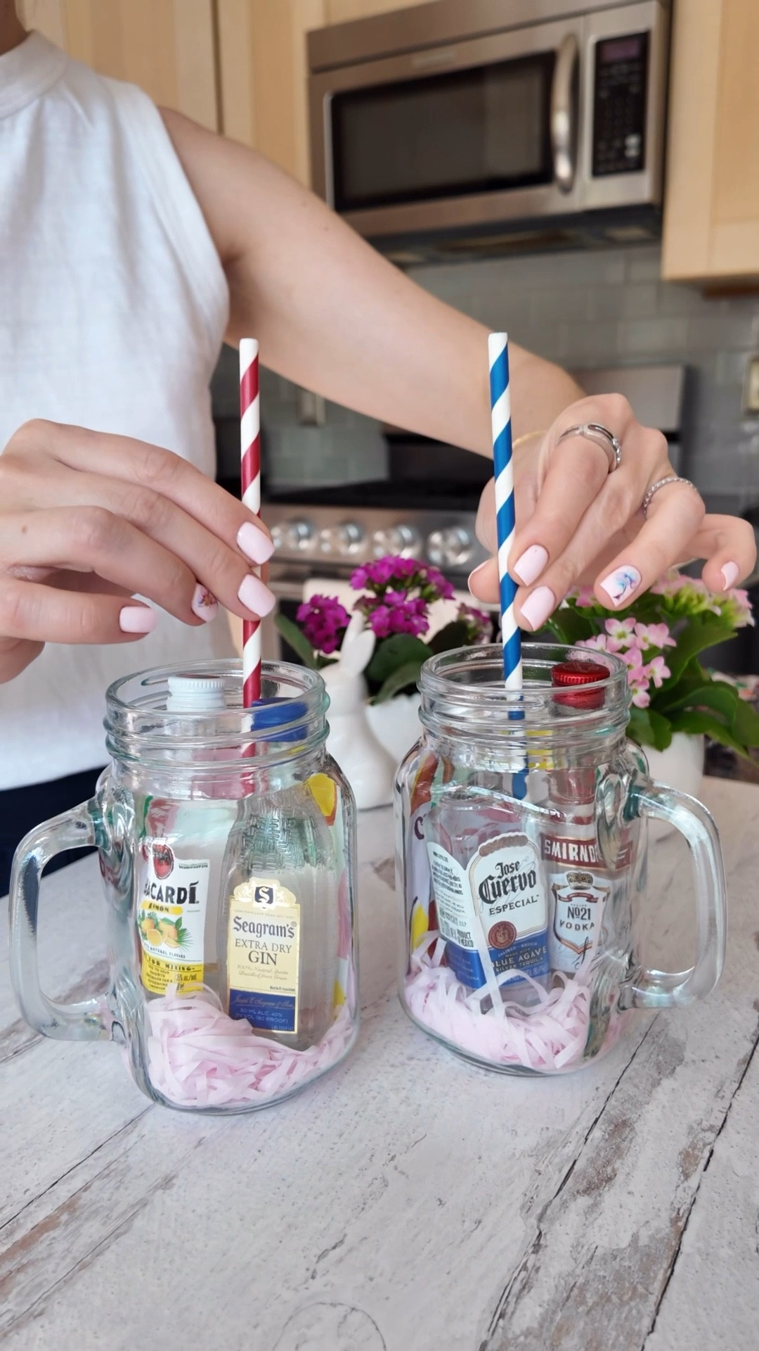 Mother’s Day gift idea for the mom who deserves a real break 🍸🤍

We filled a cup with cocktail mixers, spirits, and chocolate… because after everything moms do, flowers alone just don’t feel like enough 😌

Fun, creative, customizable, and guaranteed to make her smile.

Save this idea for Mother’s Day ✨ Follow for more thoughtful gifts.

#LTKMothersDay #LTKdayinmylife #LTKmomlife