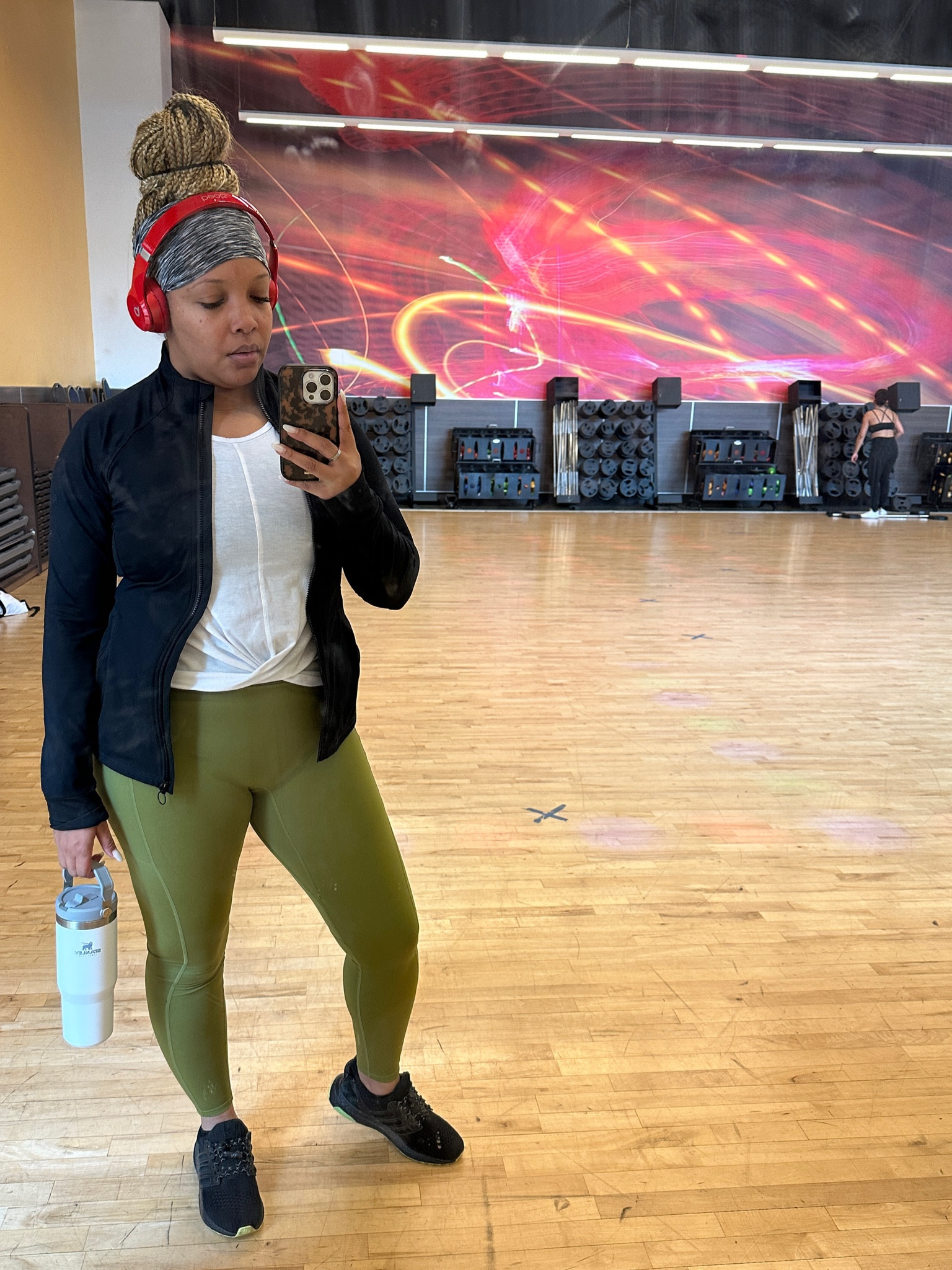 Starting the new month with new goals! Health is always No.1 ! Fabletics leggings, sports bra and jacket, Adidas Ultra boost, Stanley Water Bottle

#LTKfit #LTKshoecrush #LTKstyletip