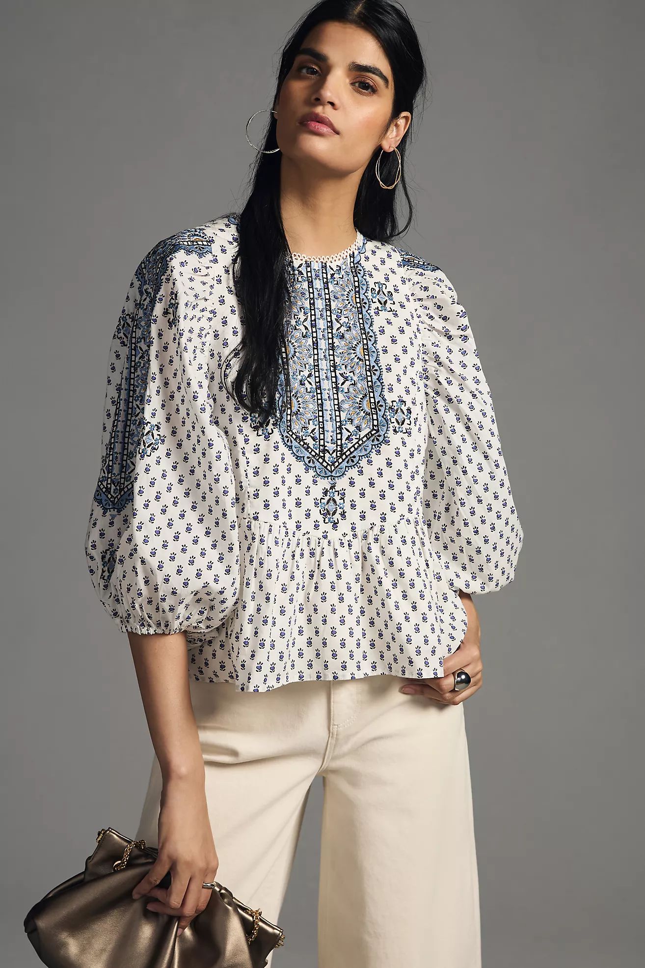 By Anthropologie Peasant Blouse | Anthropologie (US)