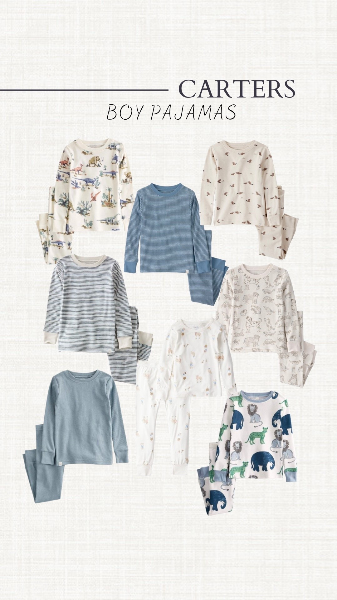 Toddler Boy Pajamas — Carters 

#LTKBaby #LTKKids