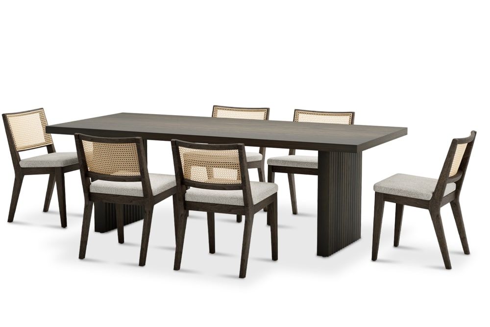 Sloane Dining Set for 6-8 | Castlery | Castlery US