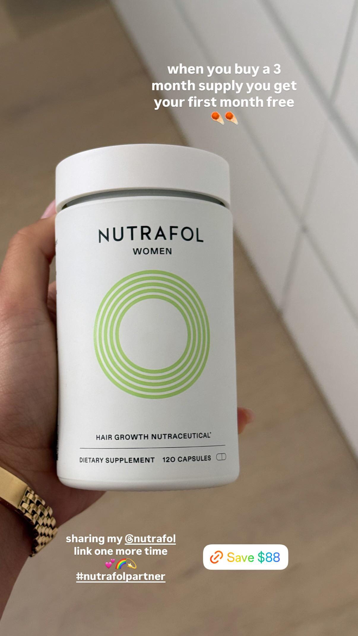 sharing my nutrafol link 💫🌈💕 

 #LTKBeauty