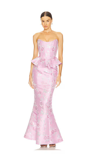 Waverly Set in Orchid Baroque Floral | Revolve Clothing (Global)