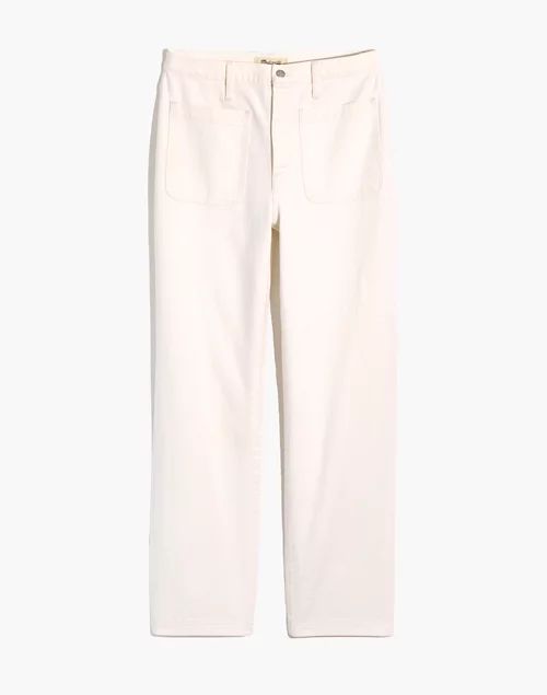 The Dadjean in Tile White: Patch Pocket Edition | Madewell