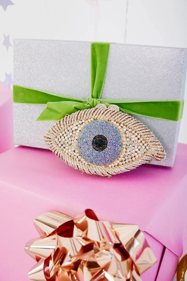 Crystal Evil Eye Clutch | Lola + The Boys