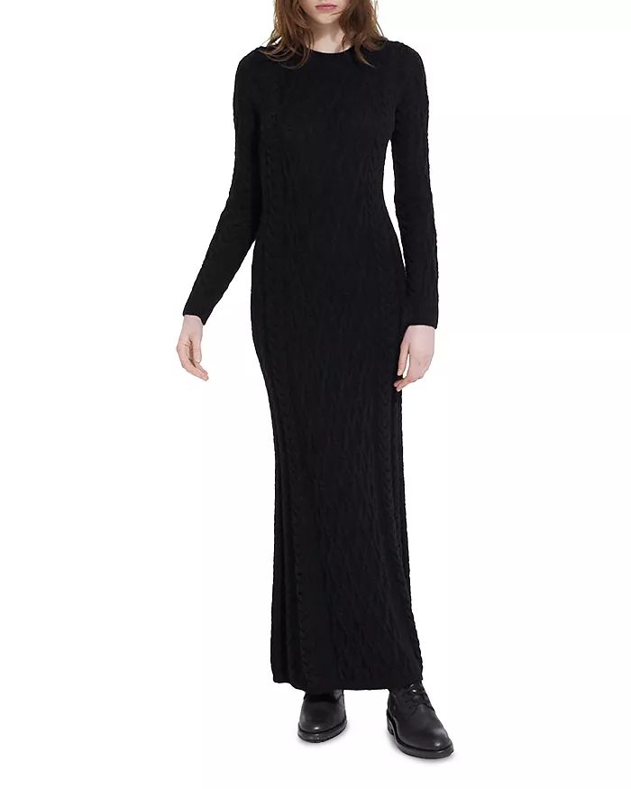Merino Wool Cable Knit Sweater Dress | Bloomingdale's (US)