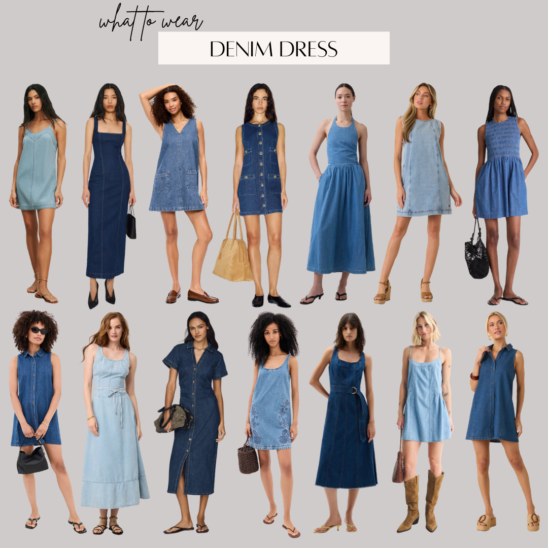 Rounded up my favorite denim dresses that are easy to dress up or down. Perfect for country concerts, weekend outings, fall transition, and everyday wear.

#LTKootd #LTKstorytime #LTKSeasonal