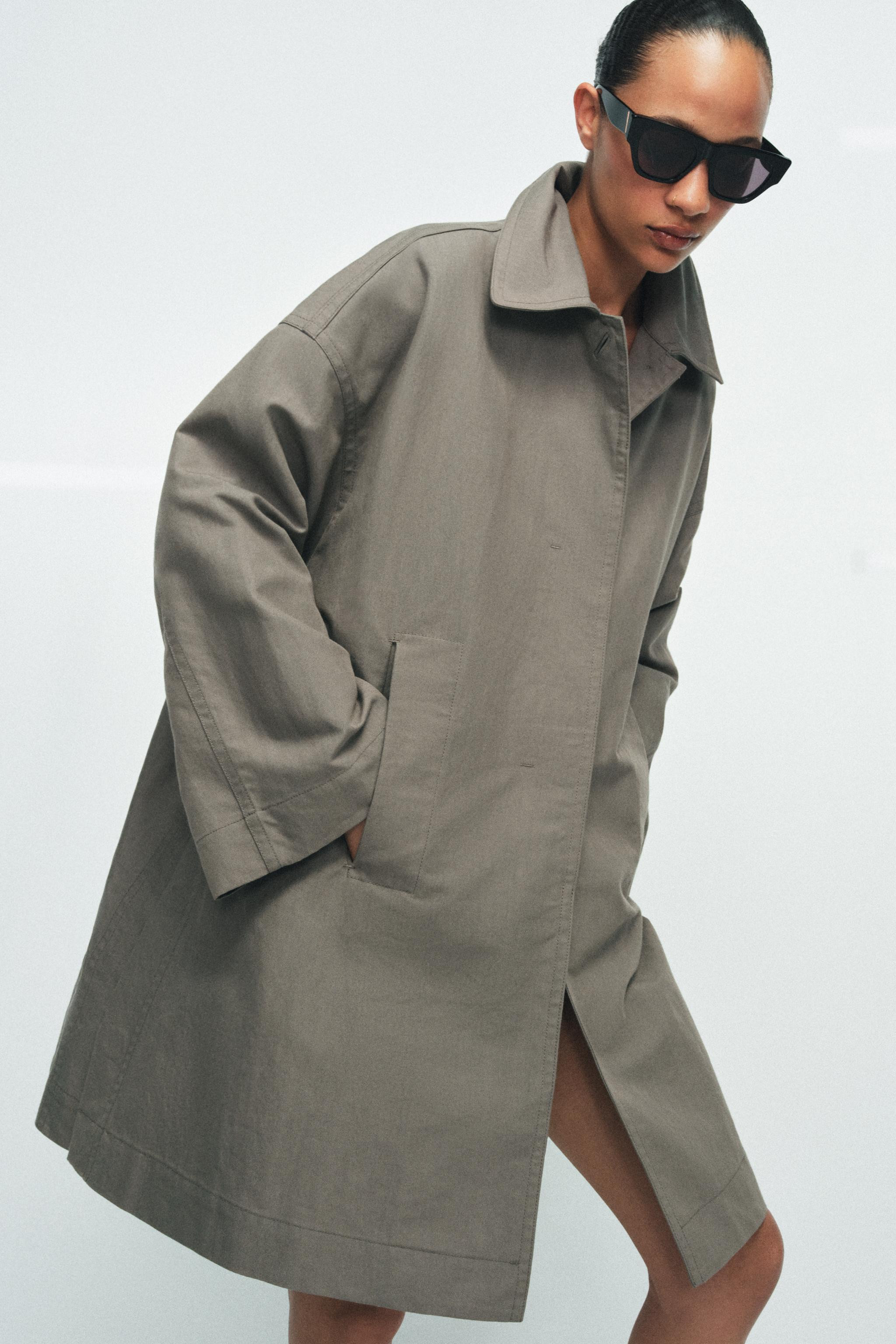 ZW COLLECTION OVERSIZED TRENCH | Zara US