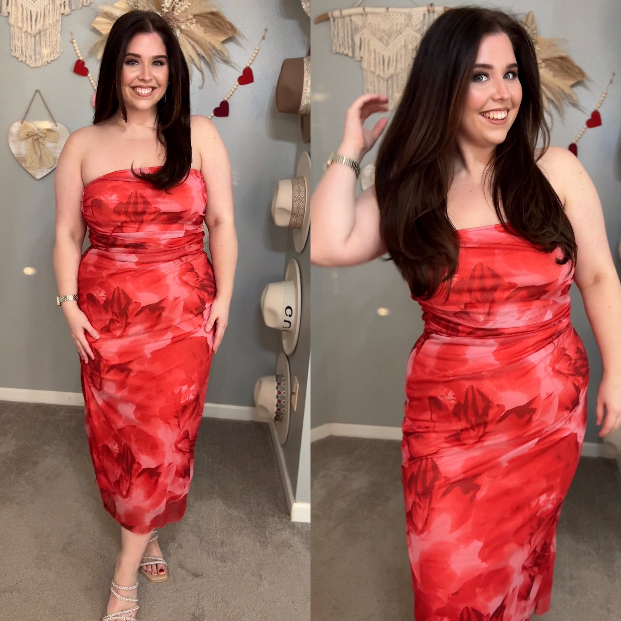 Amazon affordable dress option for Valentine’s Day date night or Galentines day party! Bestie is a size 12/14 wearing an XL! 💞

#LTKMidsize #LTKFindsUnder50 #LTKStyleTip