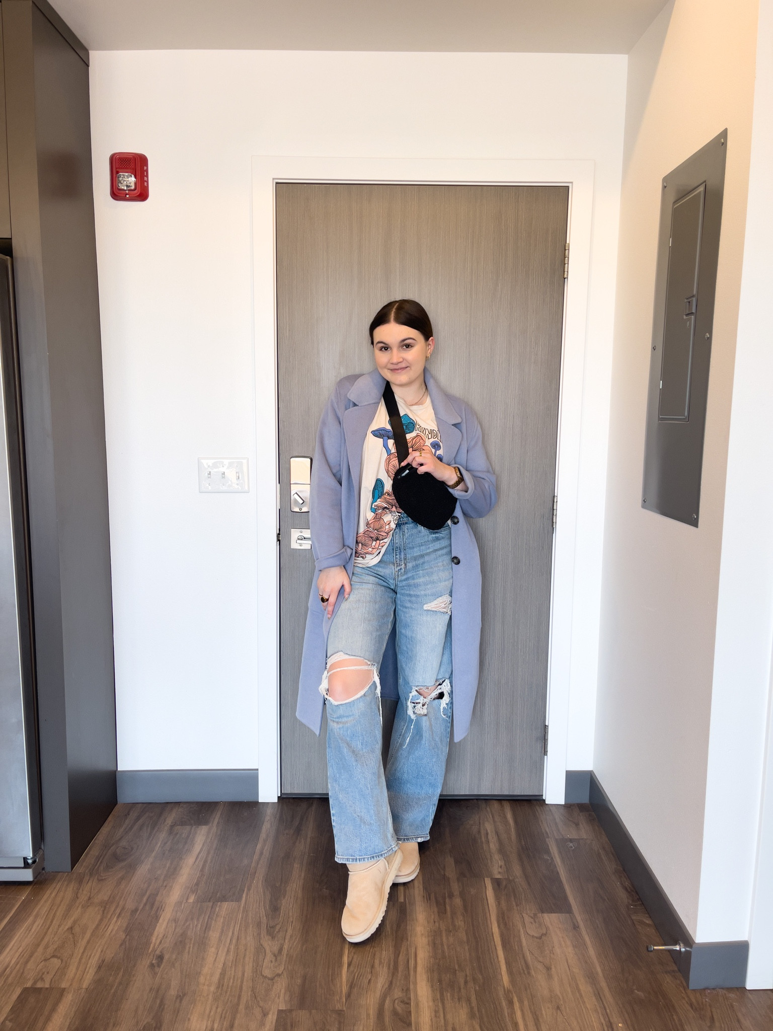 Casual errands outfit for shopping featuring an oversized band tee and long coat!

I’m wearing an XS coat, L/XL tee and size 9 boots

#LTKFind #LTKshoecrush #LTKSeasonal