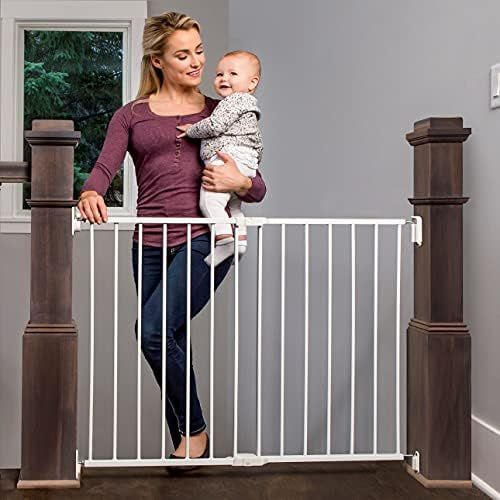 Amazon.com : Regalo 2-in-1 Extra Wide Stairway and Hallway Walk ThroughBaby Safety Gate, Hardware... | Amazon (US)