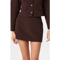 ASTR the Label | Tailored Mini Skirt in Brown | Size S | ASTR The Label (US)