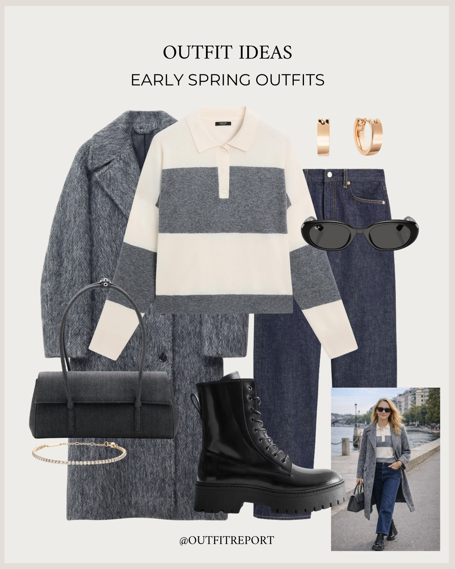 Early spring outfit 

#LTKjeans #LTKeurope #LTKspring