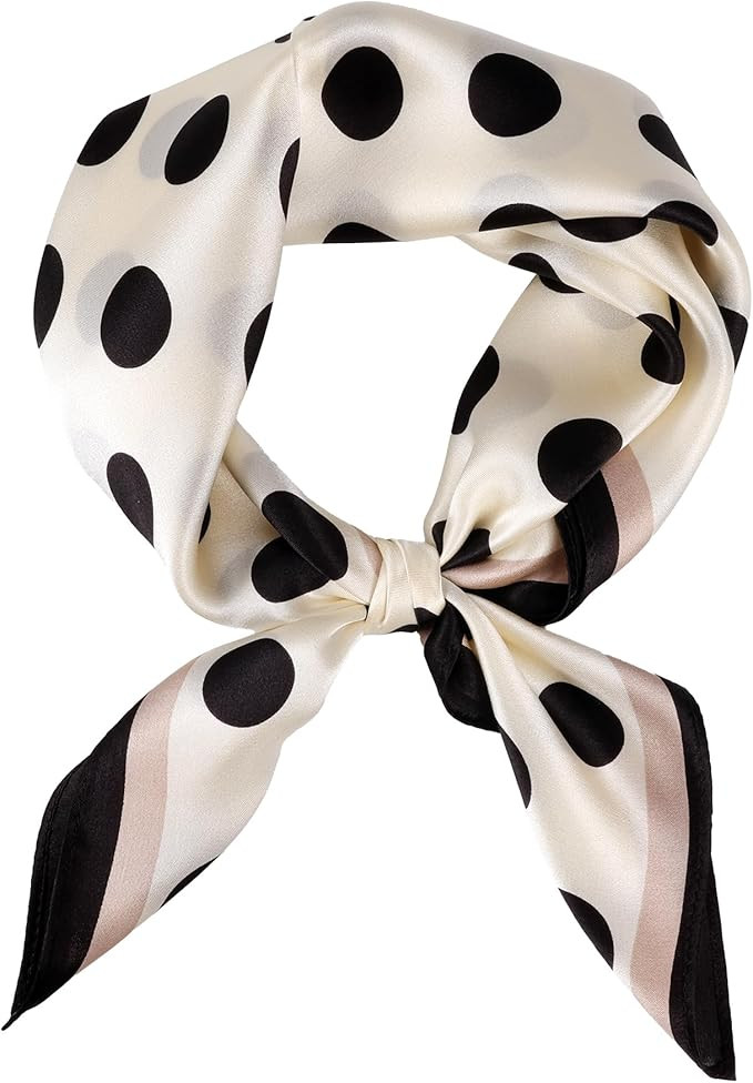 MEISEE 100% Pure Mulberry Silk Scarf 21" Square Scarf Neckerchief Headscarf Breathable Lightweigh... | Amazon (US)