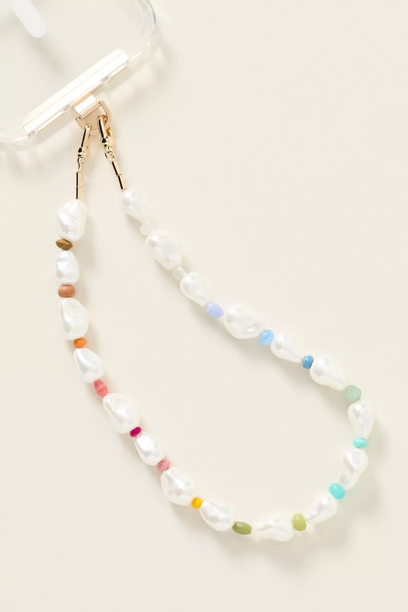 Pearl Rainbow Phone Chain | Anthropologie (US)