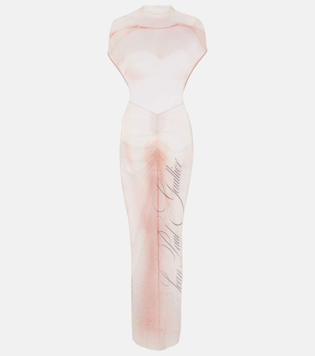 Le Classique printed mesh maxi dress | Mytheresa (US/CA)