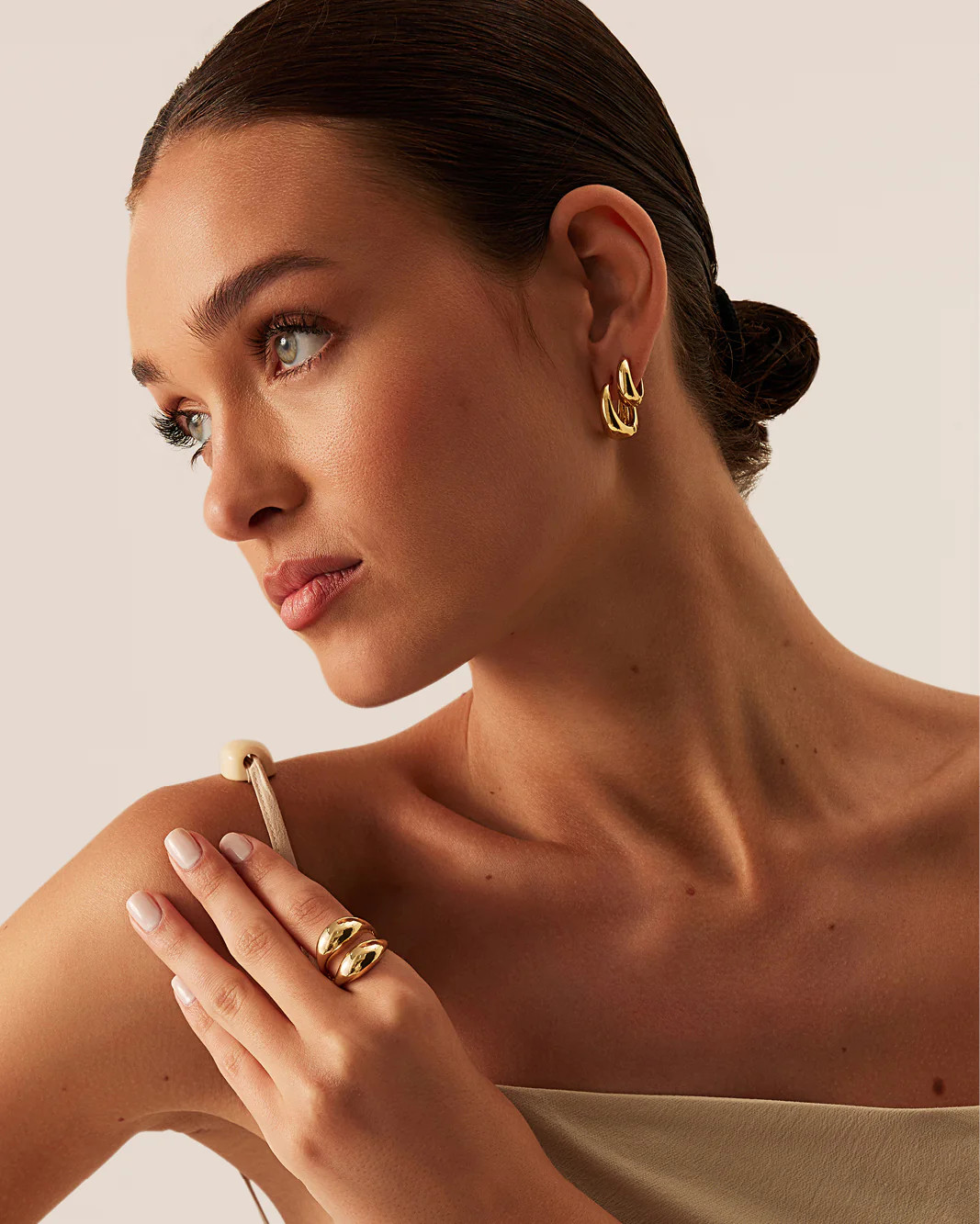 DIANCA 3 PACK EARRINGS - GOLD PLATED 18K | Billini (ANZ)