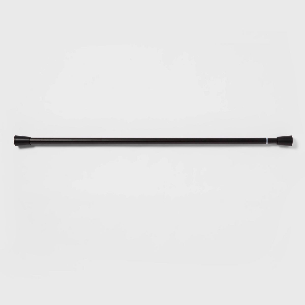 72" Rust Resistant Shower Curtain Rod Black - Threshold™: Adjustable, Steel Tension Rod for Bat... | Target