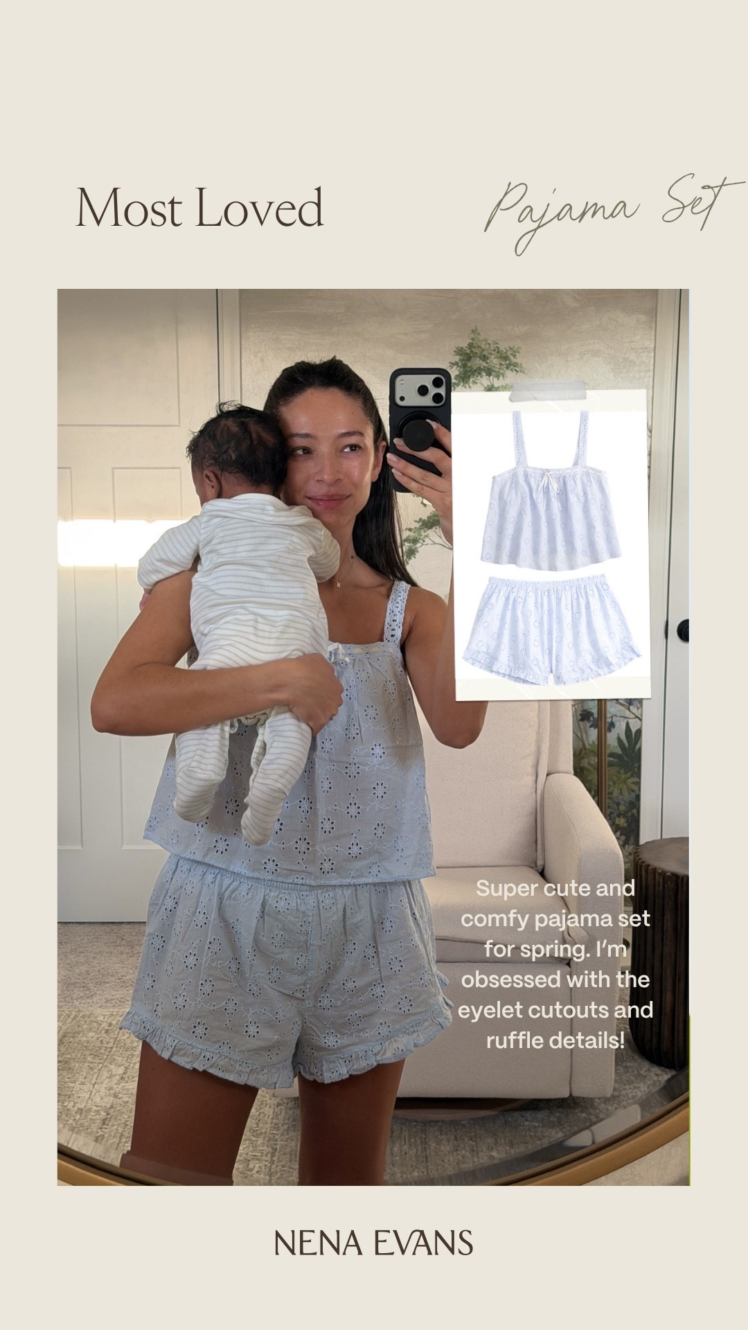 Your favorite last week 🤍 Wearing size S cami and size S shorts - so cute and comfy! 

loungewear, sleep set, spring outfit, spring fashion, spring style, pajamas, abercrombie pajamas, abercrombie sale

#LTKSeasonal #LTKSaleAlert #LTKmomlife