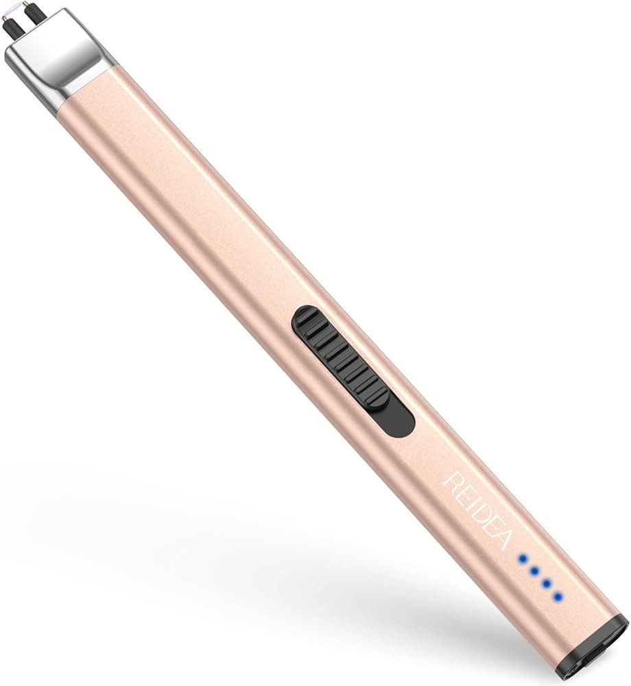 REIDEA Electric Lighter Candle Lighter, Retractable Top Windproof Flameless USB Rechargeable Arc ... | Amazon (US)