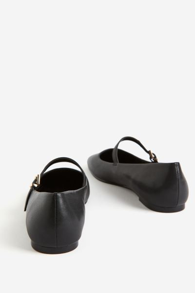 Mary Jane Flats - Black - Ladies | H&M US | H&M (US + CA)