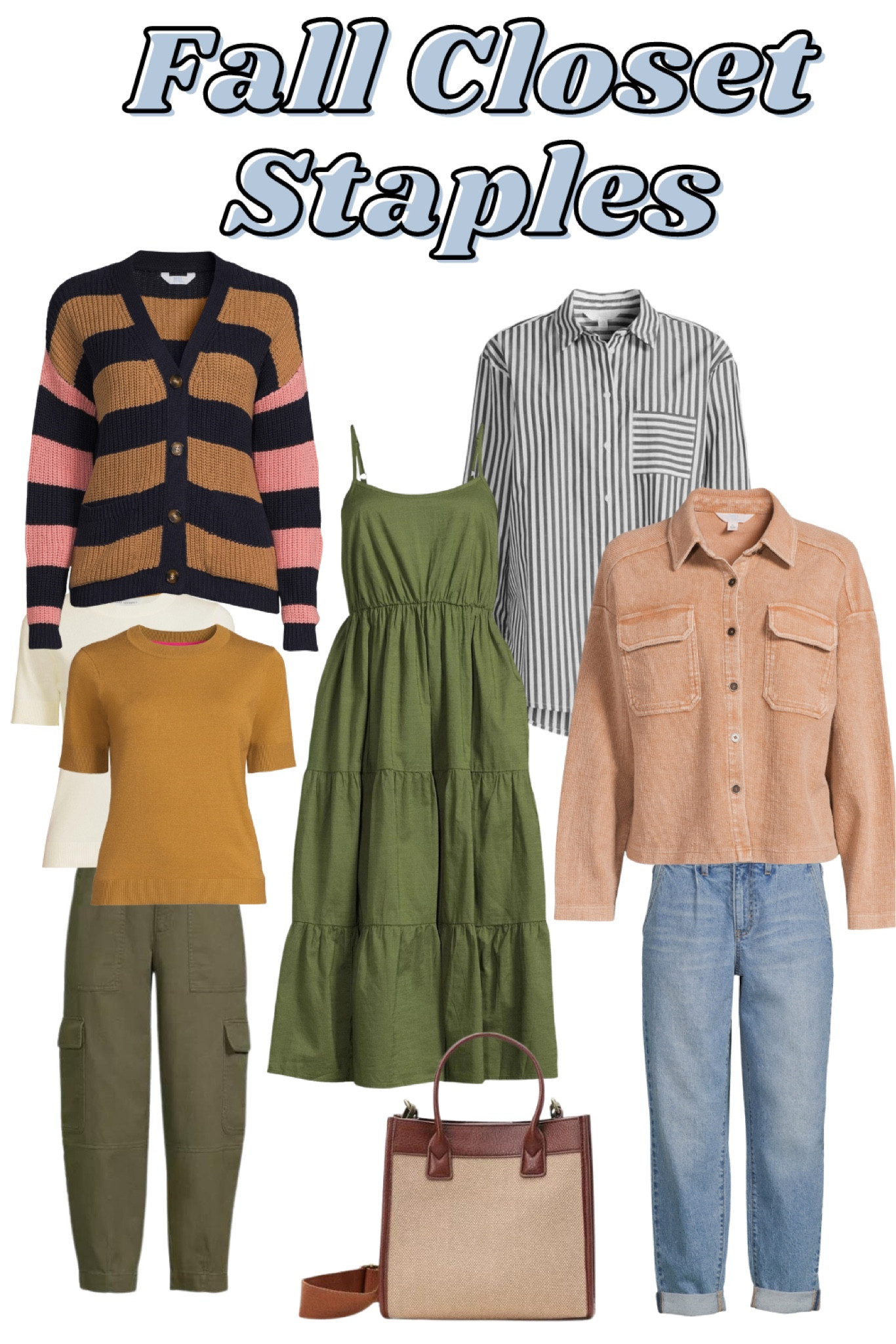 #ad Loving the fall options at @walmartfashion rn! So many goodies to be found. These closet staples will make so many good outfits this season. #walmartfashion

#LTKFind #LTKunder100 #LTKSeasonal