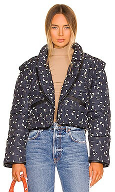Tularosa Mael Puffer in Charlize Floral from Revolve.com | Revolve Clothing (Global)