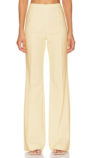 Lani Boot Cut Flared Pant in Vanilla | Revolve Clothing (Global)