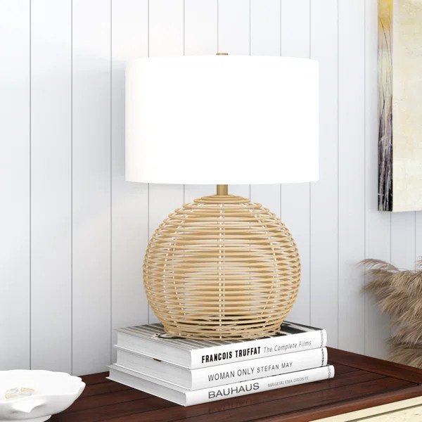 Edgware 21.5" Beige Table Lamp | Wayfair North America