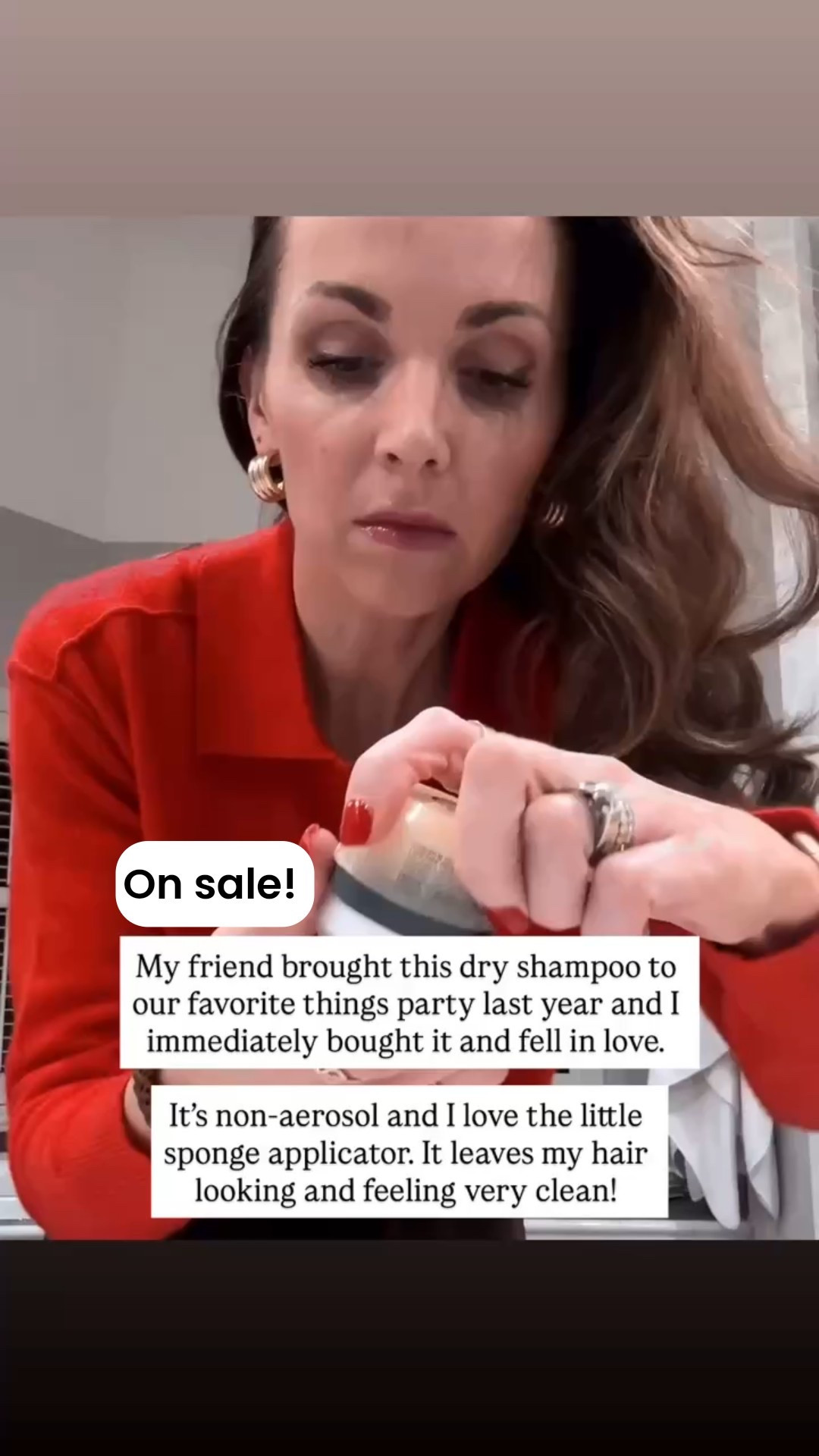 My favorite dry shampoo is 35% off today, making it under $12!

#LTKFindsUnder50 #LTKSaleAlert