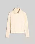Cable Turtleneck Sweater | Madewell
