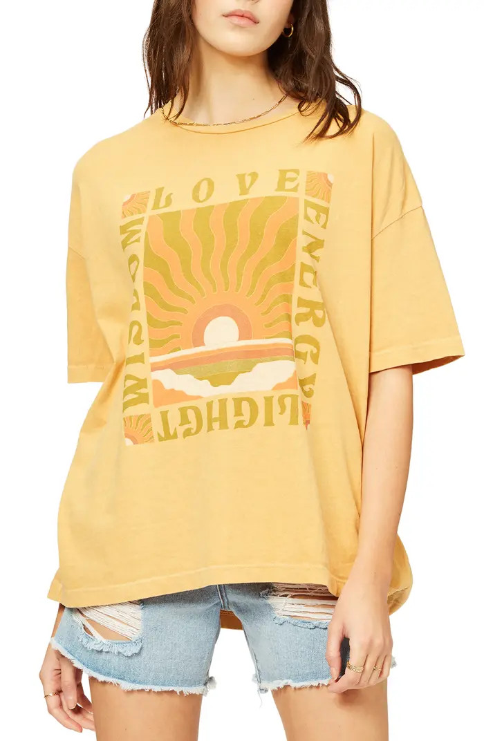 Love & Light Boyfriend Cotton Graphic Tee | Nordstrom Canada