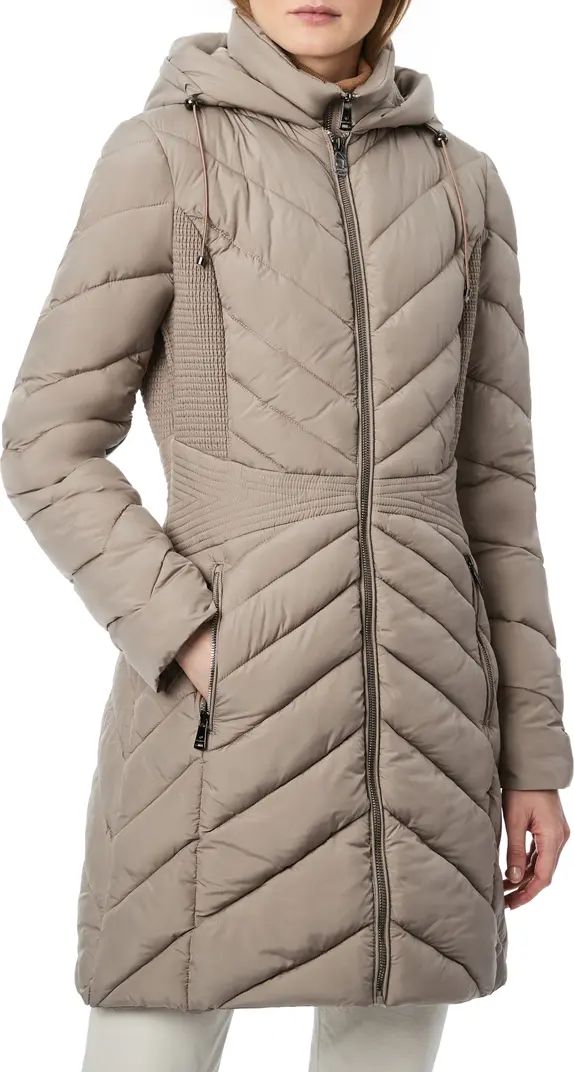 Softy Glam Ecoplume Packable Puffer Coat | Nordstrom