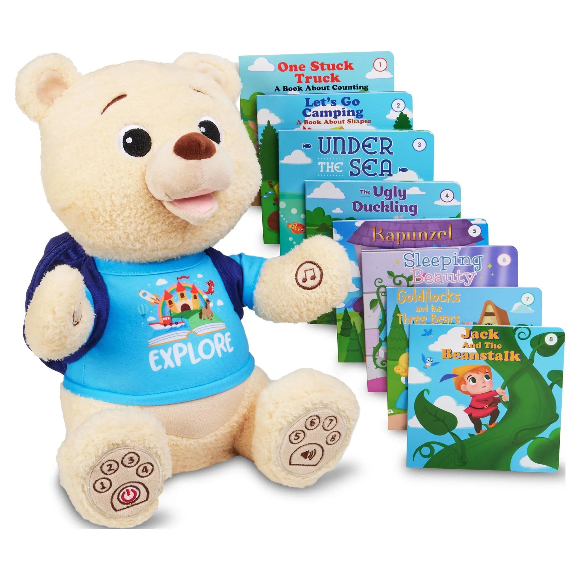 Spark Create Imagine Interactive Learning Bear, Recites 8 Stories, Sings 6 Songs, Baby and Toddle... | Walmart (US)