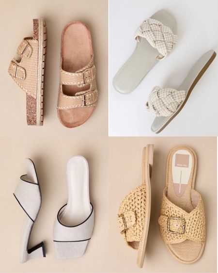 Cute new sandals for spring and summer. These can both dress up and down an outfit and are great for vacation looks. 

#LTKshoecrush #LTKtravel #LTKSeasonal