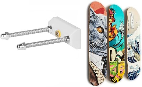Alumy Skateboard Deck Display Wall Mount,Skate Deck Display Wall Mount for Skatebord Deck Display... | Amazon (US)