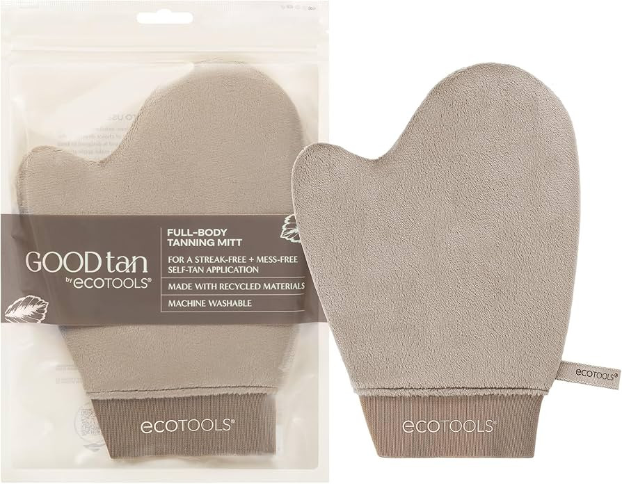 EcoTools Good Tan Full-Body Tanning Mitt, For Self Application, Use Soft Tanner Mitt With Mousse,... | Amazon (US)
