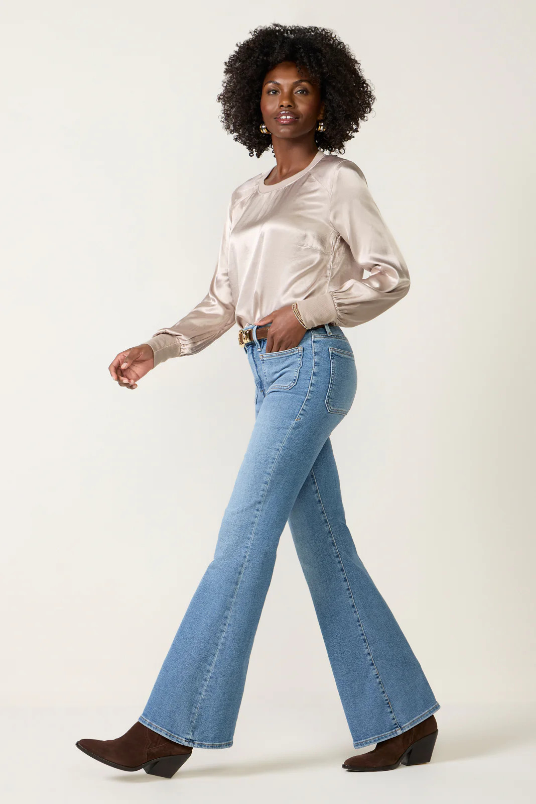Good Legs Flare Patch Pocket Jean | Evereve