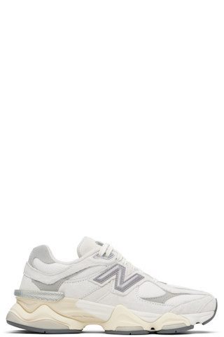 Off-White & Gray 9060 Sneakers | SSENSE