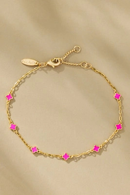 Clover Chain Wrap Bracelet | Anthropologie (US)