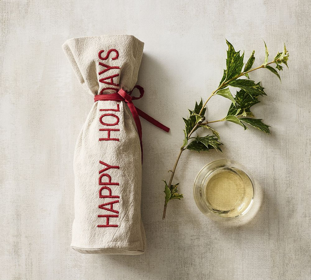 Holiday Wine Bag Collection | Pottery Barn (US)