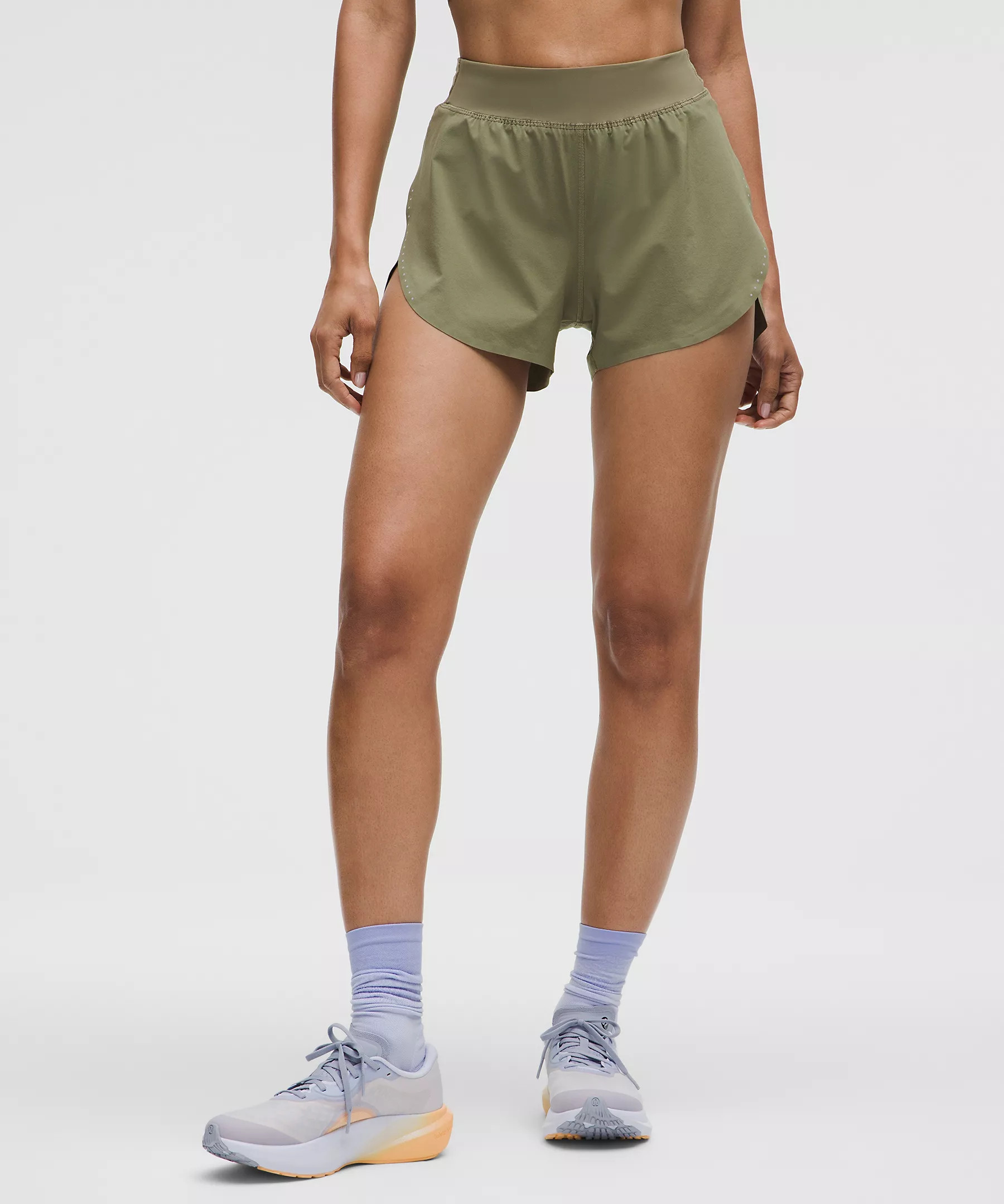 Fast and Free High-Rise Classic-Fit Split Short 3" | Lululemon (US)