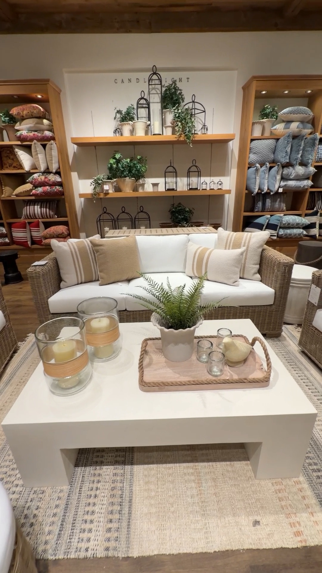 Outdoor dreams loading… 🌿☀️ The Huntington Wicker Collection from Pottery Barn is everything I want for patio season. The woven texture, plush cushions, and airy neutral palette create that relaxed, resort-at-home feel. 🤍 It’s such a timeless outdoor setup — polished but still cozy enough for everyday lounging. I linked this gorgeous lounge look to help you design your own bright and inviting backyard retreat! 🍃 #OutdoorSpace #PatioSet #OutdoorFurniture

#LTKHome #LTKSaleAlert #LTKSeasonal